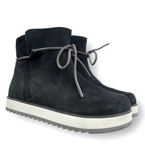 Merrell Women's Juno Bluff Polar Waterproof Snow Boot, Black size 5.5